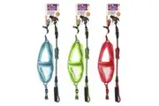 3x Paws & Claws Dog Pet Mesh 120cm Lead 42-60cm Adjustable Harness Small Assort.