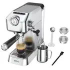 Espresso Machine, 20 Bar Stainless Steel Espresso Maker Silver Coffee Machine...
