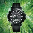 CASIO PROTREK Men's Watch Climber Line Solar Black PRW-6621Y-1JF From Japan New