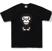 BAPE Distortion Big Baby Milo Tee Brand New Size 3XL Black