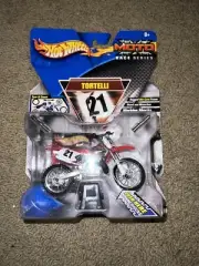 Hot Wheels Moto X Race Series Mattel Wheels Honda CR 250R Sebastien Tortelli