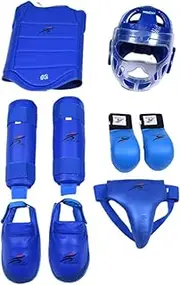 Tadill Taekwondo Sparring Gear Set, Boxing Gloves Shin Guards Training Gear Equipment for Sparring Karate Kickboxing Exercise