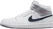[Nike] Air Jordan 1 Mid Paris White/Grey/Navy