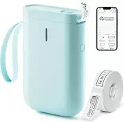 Label Maker Machine D11 Label Printer Tape Included Portable Wireless Connection