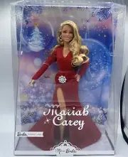 Barbie Mariah Carey Holiday Christmas Signature Red Dress Doll 2023 SHIPS NOW