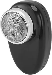Mini Electric Beard Clipper Stainless Steel Blade Hair Trimmer USB Charging Portable Trimming Machine Black
