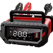 20 Amp 12V 24V Automatic Car Battery Charger for Lead Acid Lithium LiFePo4 AGM