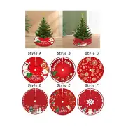 Christmas Tree Skirt Base Cover Xmas Tree Skirt 90cm Easy to Use Round Christmas