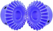 MCMATUTKEQ 1pc Nylon Bevel Gear 1.5M 16 20 25 30 Teeth Inner Hole 6-20mm 1.5 Modulus Gear 1:1 90 Degrees Meshing Angle Plastic Gears(30 Teeth,10mm)