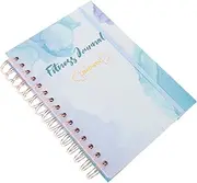 Portable Fitness Agenda Notepad Schedule Notebook for Workout Planning