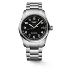 Longines Spirit SS Auto 42, Black Dial, 10 bar Chronometer Watch (L38114536)