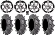 ITP SS212 14" Wheels Machined 30" BKT AT 171 Tires Polaris RZR XP 1000 / PRO XP