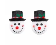 Christmas Porch Light Covers, 12 Inch Snowman Porch Light Covers for Outdoor Christmas Decorations (2Pcs)