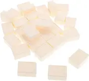 JOINPAYA Craftsmanship White Chess Pieces Giant Checker Game Replacement Blocks for Adults