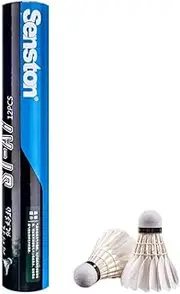 Senston Shuttlecocks 6-Pack / 12-Pack Feathers Badminton Ball Durability Badminton Shuttlecocks Training Badminton
