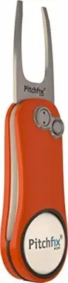 PITCHFIX HYBRID 2.0 ORANGE/WHITE GOLF DIVOT TOOL