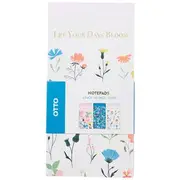 Otto A5 Floral Notepads 3 Pack