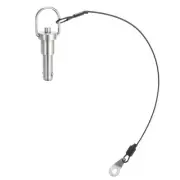 Ball Locking Pins with Button Handle, 10mm x 15mm Push-Button Quick Release Pin