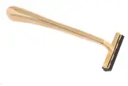 Colonel Ichabod Conk Double Track Gold Tone Razor - Holds Trac II Blades!