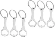 [Minkissy] 6pcs Shopping Trolley Tokens Keyrings Durable and Elegant Keychain for Supermarket Carts Practical Shopping Trolley Release Coins Easy to Carry and Use