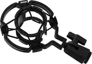 GLSTOY Plastic Shockmount for Microphones Stable Mount for Condenser Microphones for Recording Studios and Broadcasting Easy to Connect and Adjust Angle
