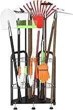 Jonkehai Garden Tool Organizer Yard Tool Organizer Garage Tool Organization and Storage Garden Tool Storage Yard Tool Racks Tool Stand Tool Holder for Garage Long Handled Yard tools for Storage