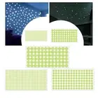 Glow in The Dark Stars Murals Decals Round Glow Dots