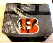 Coleman NFL Bengals Grocery Getter Insulated Tote 30 Can Hot Or Cold NWT