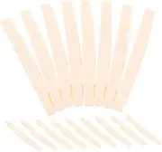 BESTonZON Essential Guitar Accessory: 100pcs Guitar Lower String Nuts Plastic Nut Improved Sound for Electric Bass