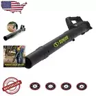 Compact & Portable 24V Jet Blower - 100 MPH Wind Speed for Quick Cleanup Tasks