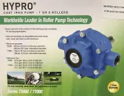 Hypro Cast Iron 8-Roller Pump Up to 22.5 GPM - Clockwise Rotation - 7560C-R