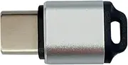 Microphone Lock Compact USB C MIC Blockers Privacy Protector for Office (Silver)