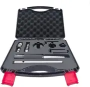 Tapping, reaming and threading die holder set for lathe tailstock with Plastic