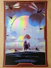 Dune: Part Two Matt Griffin Foil Variant Poster Print Bottleneck BNG 24x36 #/10