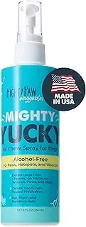 Mighty Paw Waggables Yucky No Chew Spray for Dogs (Made in The USA) | Bitter Apple Spray for Dogs to Stop Chewing. Dog Repellent Spray for Furniture. Anti Chew Spray for Dogs and Pets. (8 oz)