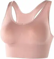 [Generic] Wire Push up Bra Ladies Gather Shockproof Yoga Running Fitness Bra Sports Bra Seamless Large Size Hollowed Out Sports Underwear Large Bra