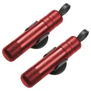 2 Pack Car Safehammer One Second Window Breaker, Seatbelt Cutter and Glass Breaker Emergency Escape Tool, Red