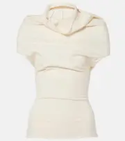 [Rick Owens] Rick Owens Cotton jersey top AU 10 white