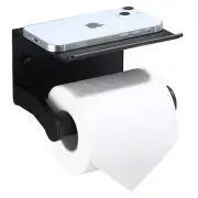 Smarthome Toilet Paper Holder with Phone Shelf, Self Adhesive Aluminum Tissue...