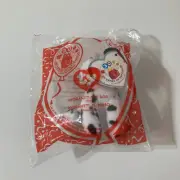 McDonalds Beanie Baby Hydrant The Dog Spotted Dalmation #23 Happy Meal Toy 2009