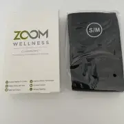 Zoom Wellness Copper Compression Socks 15-20mmHg Size Small/Medium Unisex Black
