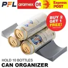 Wine Beer Fridge Organiser Stacking Bottle Rack Kitchen Space Saving Can Holder