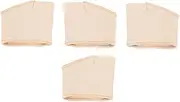 4Pcs Non Slip High Heel Forefoot Cushions Gel Front Palm Pads for Pressure Relief Durable Insoles for Heels Flats Sneakers Comfortable Foot Pads for Relief