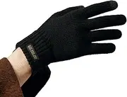 Knitted Wool Gloves, Thick Lined Work Gloves Touch Screen, Knitted Thick Lined Work Gloves, Cold Weather Gloves Men for Driving, Hiking, for Women Men Helves