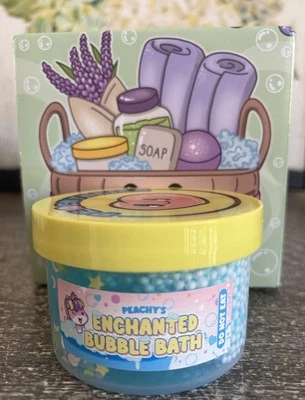 Peachybbies Slime ENCHANTED BUBBLE BATH NEW Exclusive From subscription