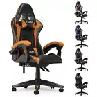 Gaming Chair with Pocket Spring Cushion, Video Game Chair, Gaming Computer Chair