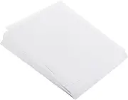 uxcell 50 Sheets Colored Copy Paper 8.3 Inch Printer Paper 80gsm White for Office Printing, Document Copying, Invitations, Forms, Art Projects