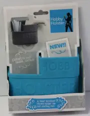Blue Hobby Holster Heat Resistant Silicone Holder For Hot Crafting Tools - New