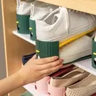 Two Gear Height Shoe Bracket Adjustable Wardrobe Stacker Shoe Cabinet