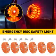 6X Magnetic LED Road Flare Roadside Car Emergency Beacon Strobe Warning Lights